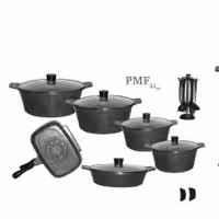 سرویس قابلمه چدن 21 پارچه PMF