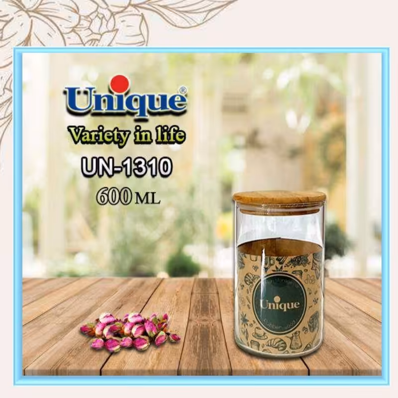 بانکه 600 سی سی درب چوبی یونیک