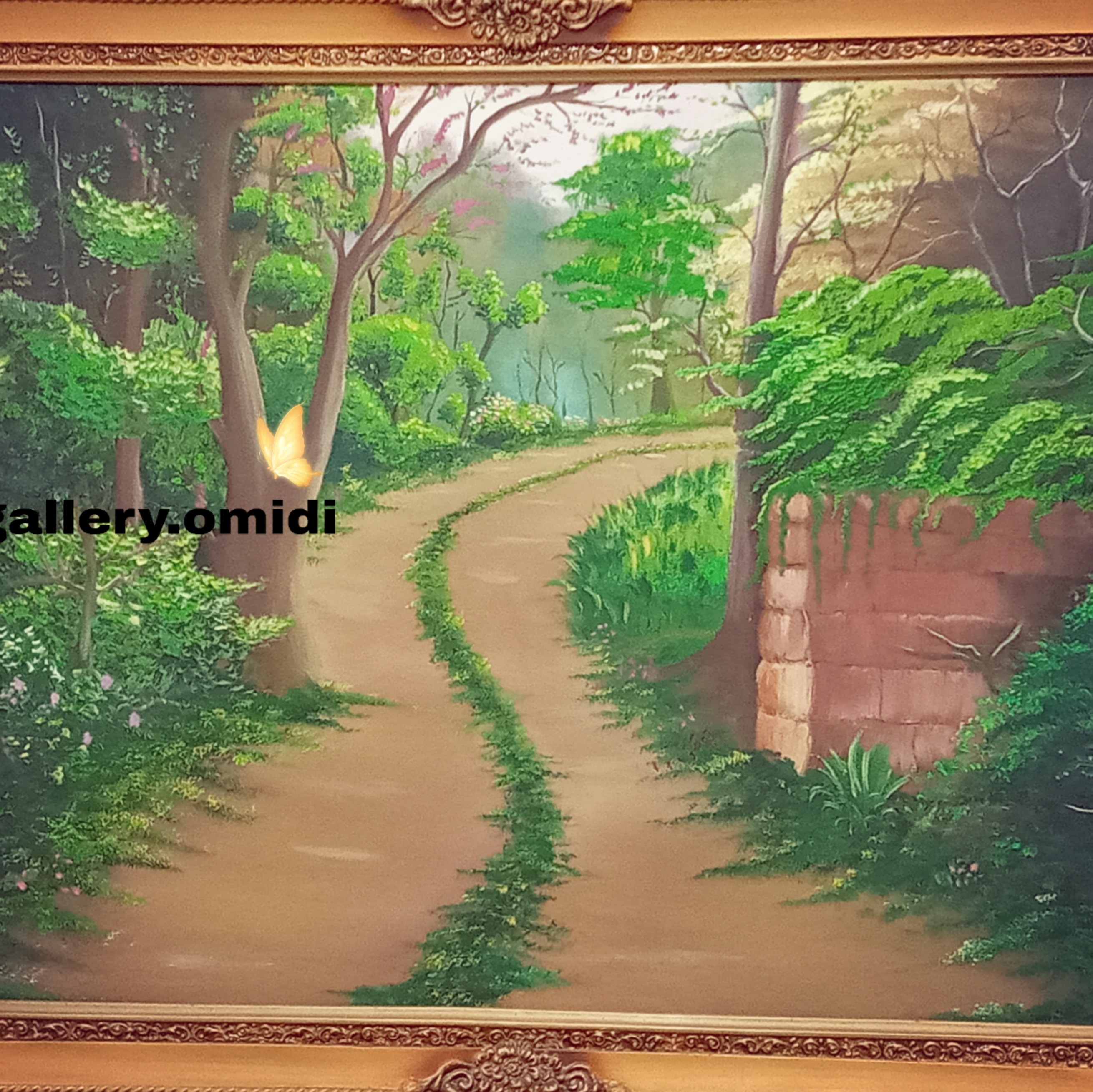 تابلو نقاشی تکنیک رنگ روغن روی بوم در ابعاد دلخواه