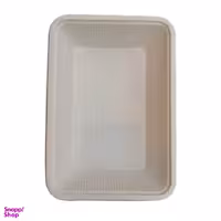 دیس یکبار مصرف مستطیل عمیق گیاهی آملون کد 39/11072 بسته 20 عددی