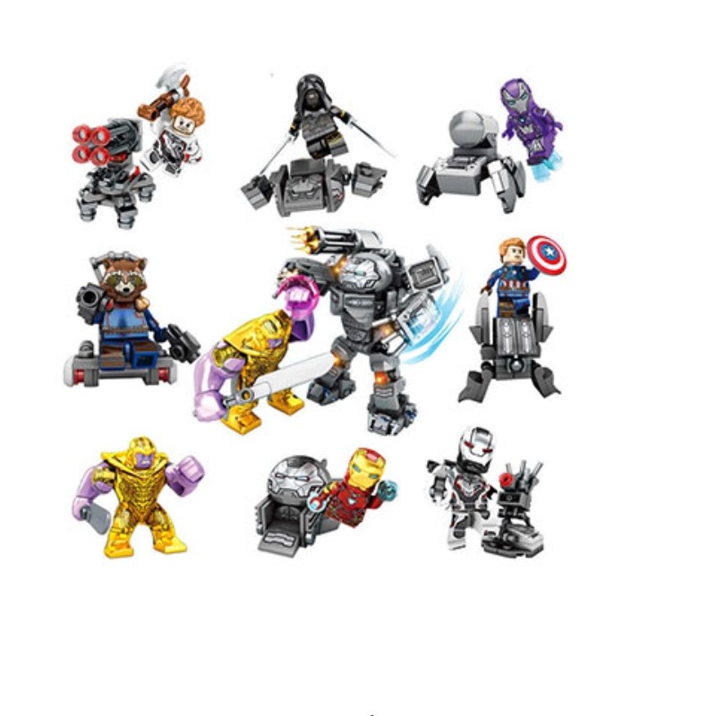 لگو ست 10 تایی مینی فیگورهای اونجرز Avengers