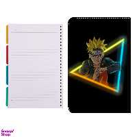 کلاسور طرح انیمه ناراتو کد 37 به همراه کاغذ کلاسور