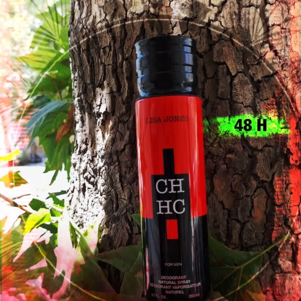 اسپری خوشبوکننده بادوام 48 ساعت با اسانس ورایحه CH مردونه( ارسال از طریق باربری انجام میشود )  