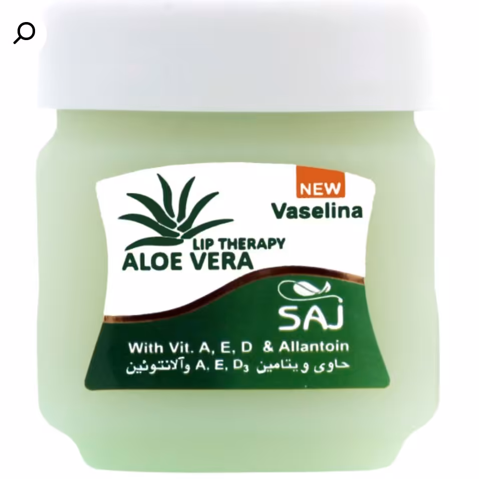 وازلین لب ساج حاوی عصاره آلوئه ورا حجم 60 میل
