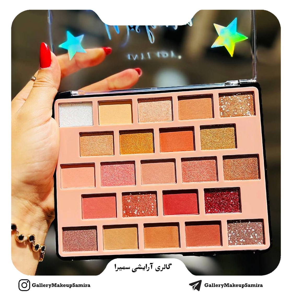 پالت سایه  انی لیدی  23 رنگ anylady