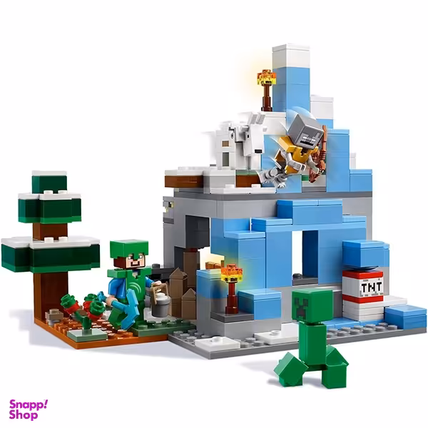 لگو سری ماینکرفت The Frozen Peaks کد 21243