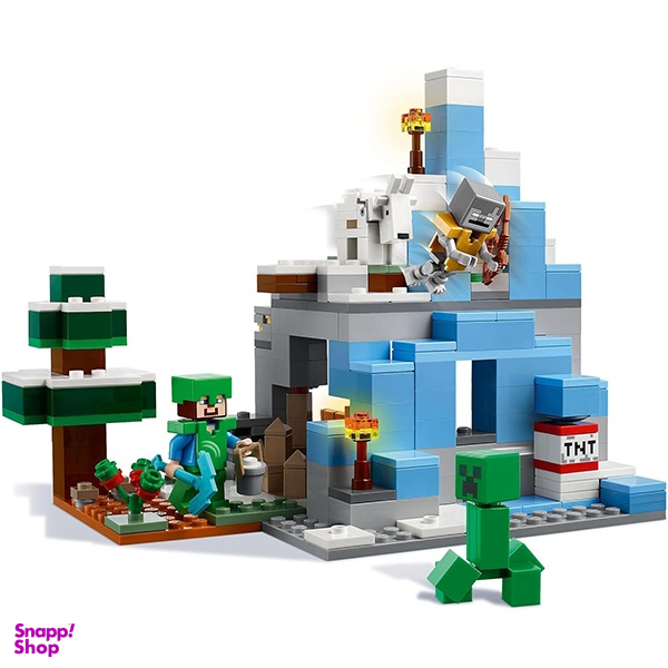 لگو سری ماینکرفت The Frozen Peaks کد 21243