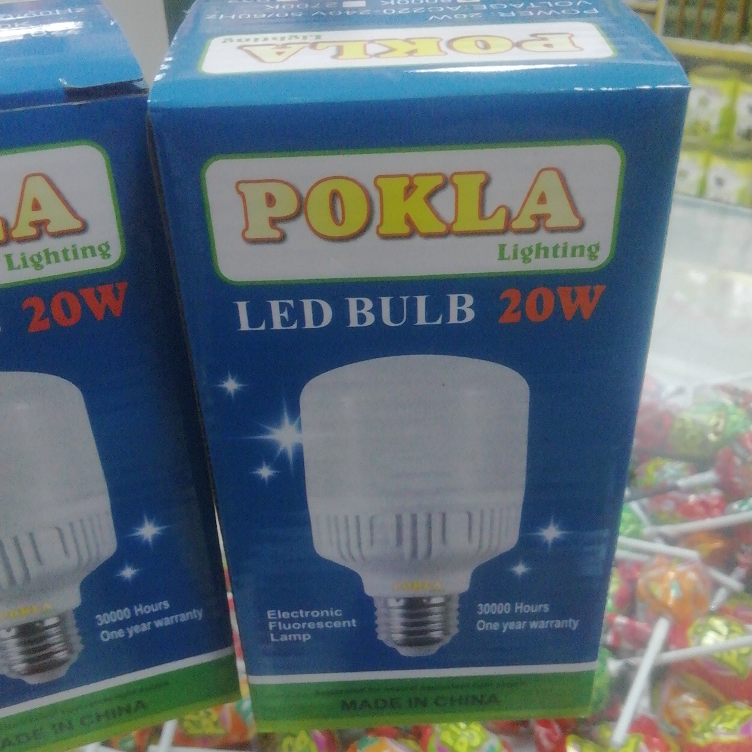 لامپ ال ای دی 20 وات پوکلا
