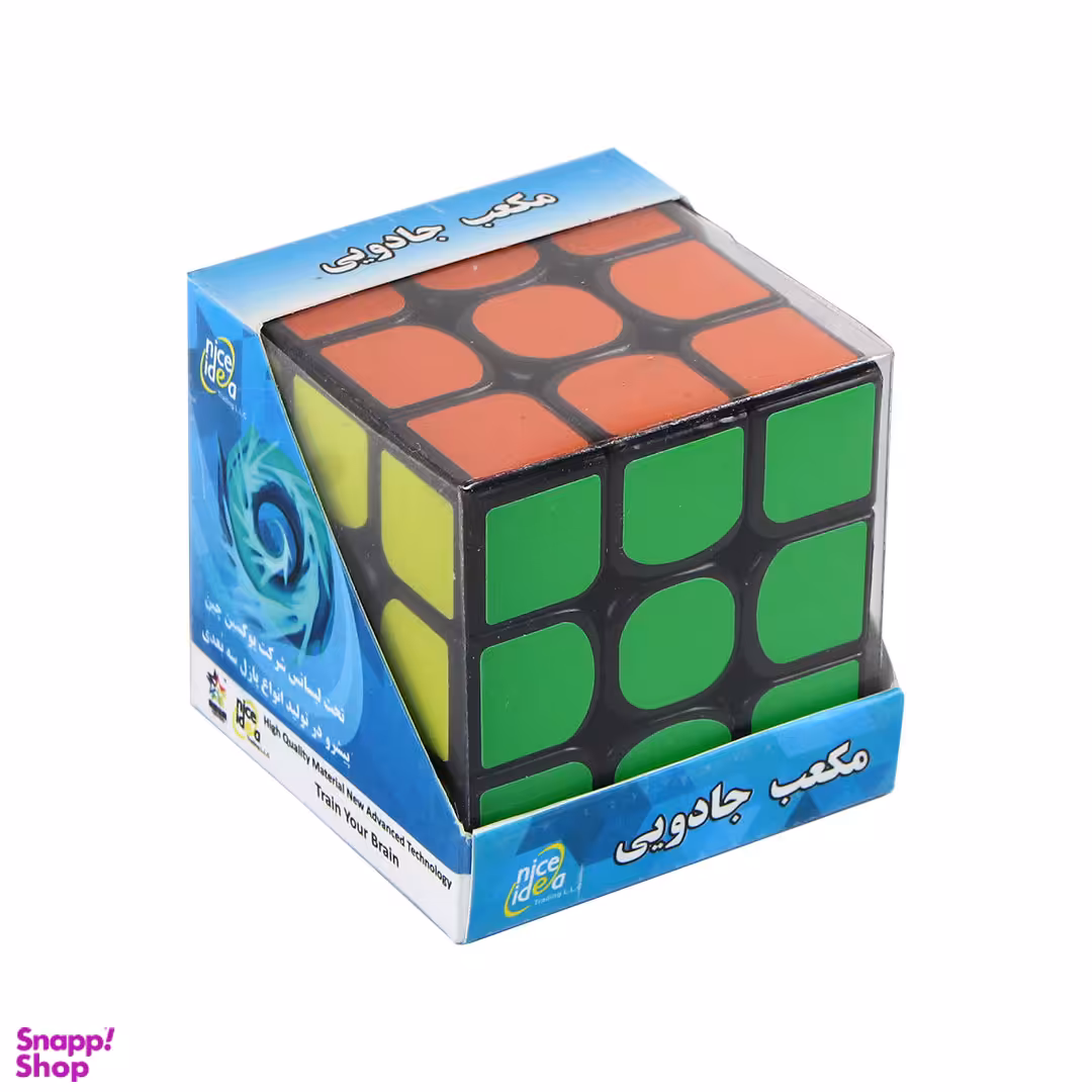 اسباب بازی نایس آیدیا مدل روبیک برچسبی