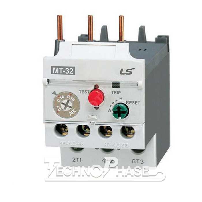 بی متال (رله حرارتی) LS مدل MT32 رنج تنظیم:2/5-1/6