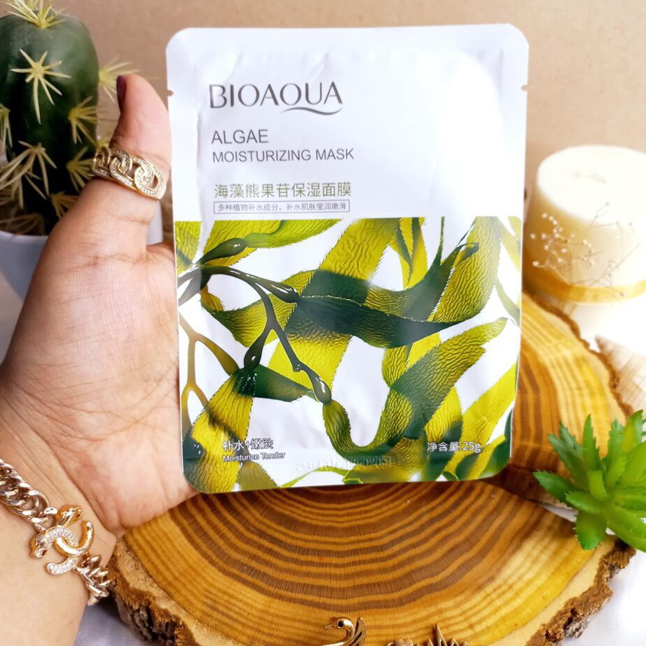 ماسک ورقه ایی جلبک بیوآکوا