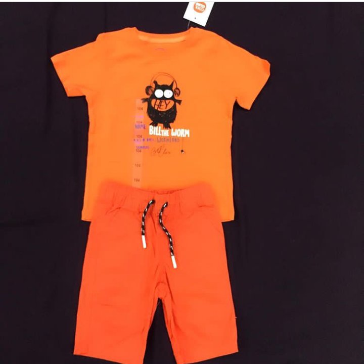 تیشرت نارنجی پسرانه برند معتبر لوپیلو 