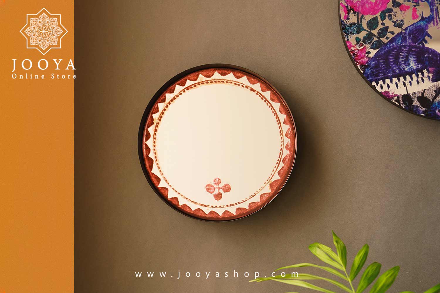 آینه دکوراتیو طرح پرناز