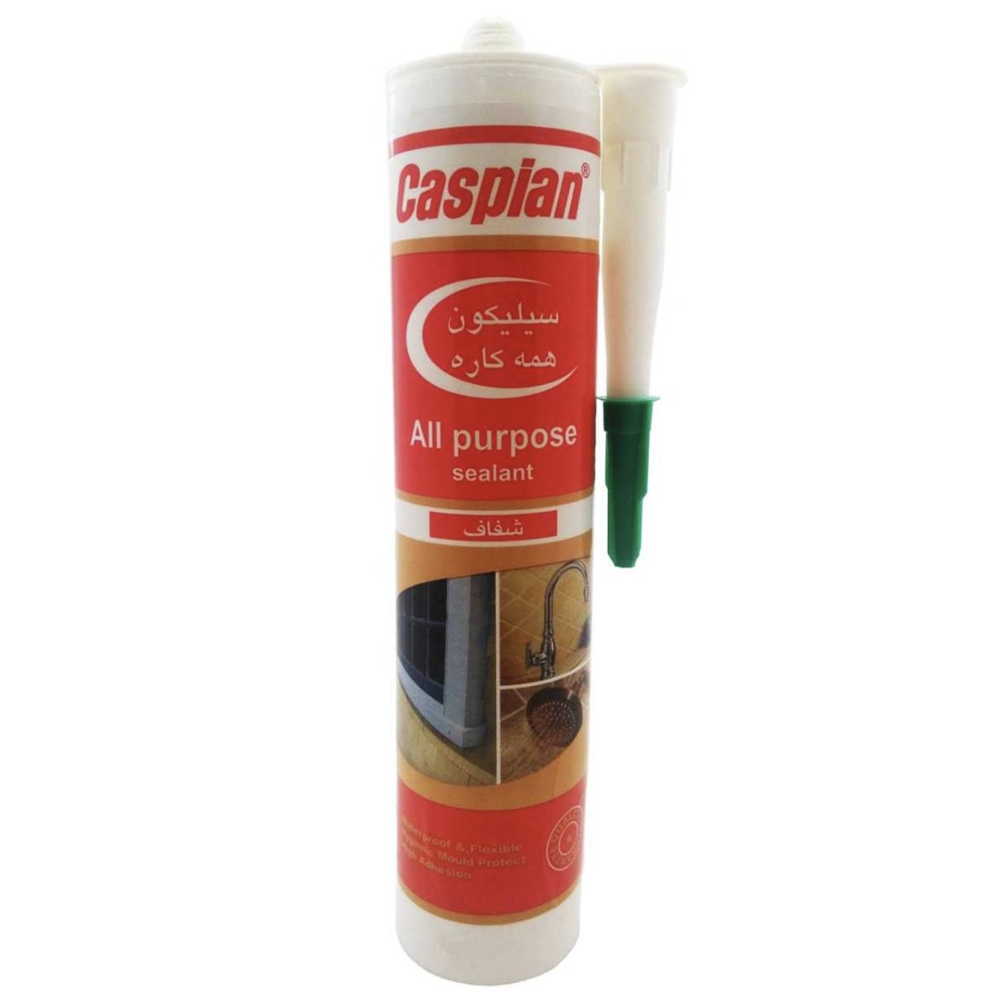 چسب اکواریوم کاسپین شفاف