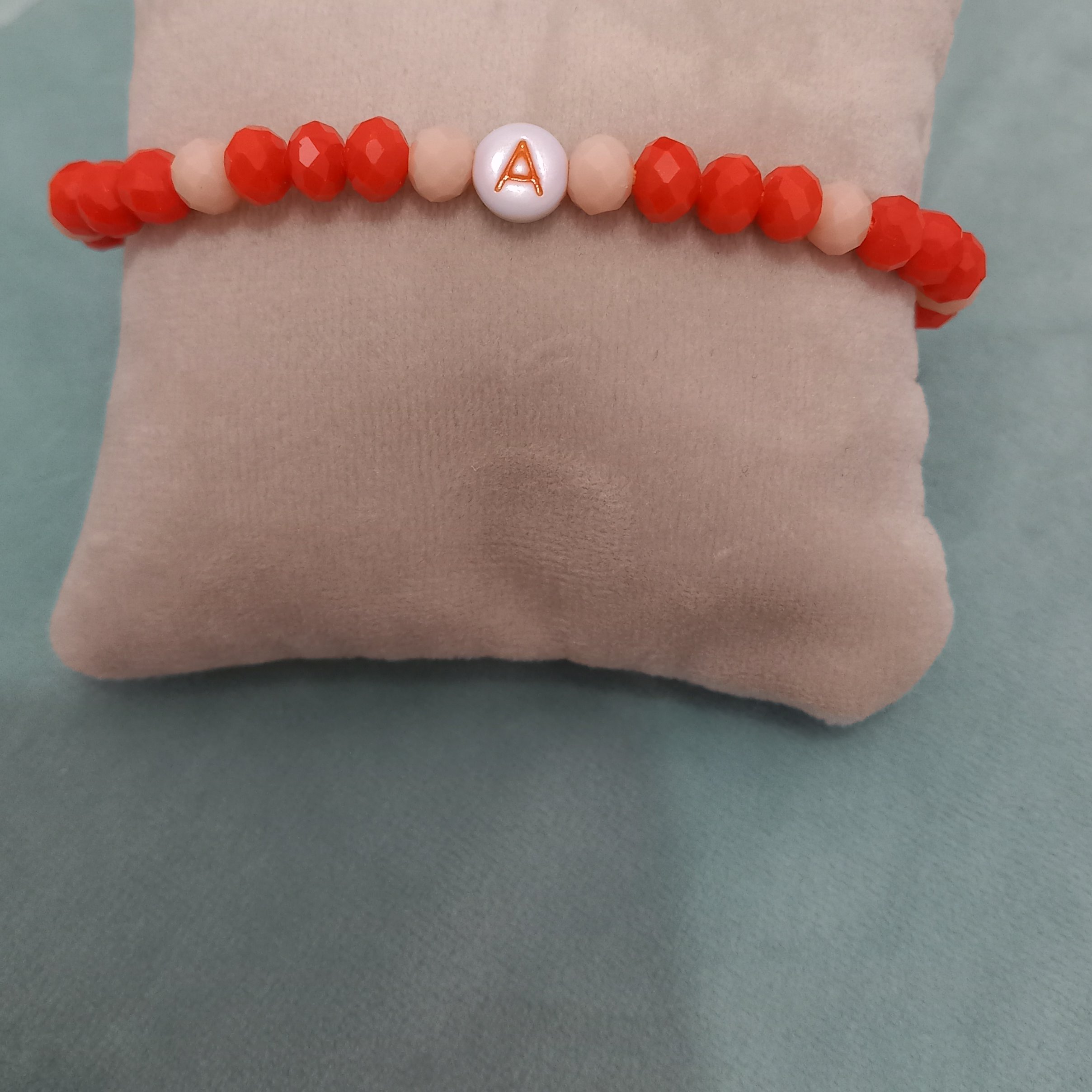 دستبند کریستال و حروف