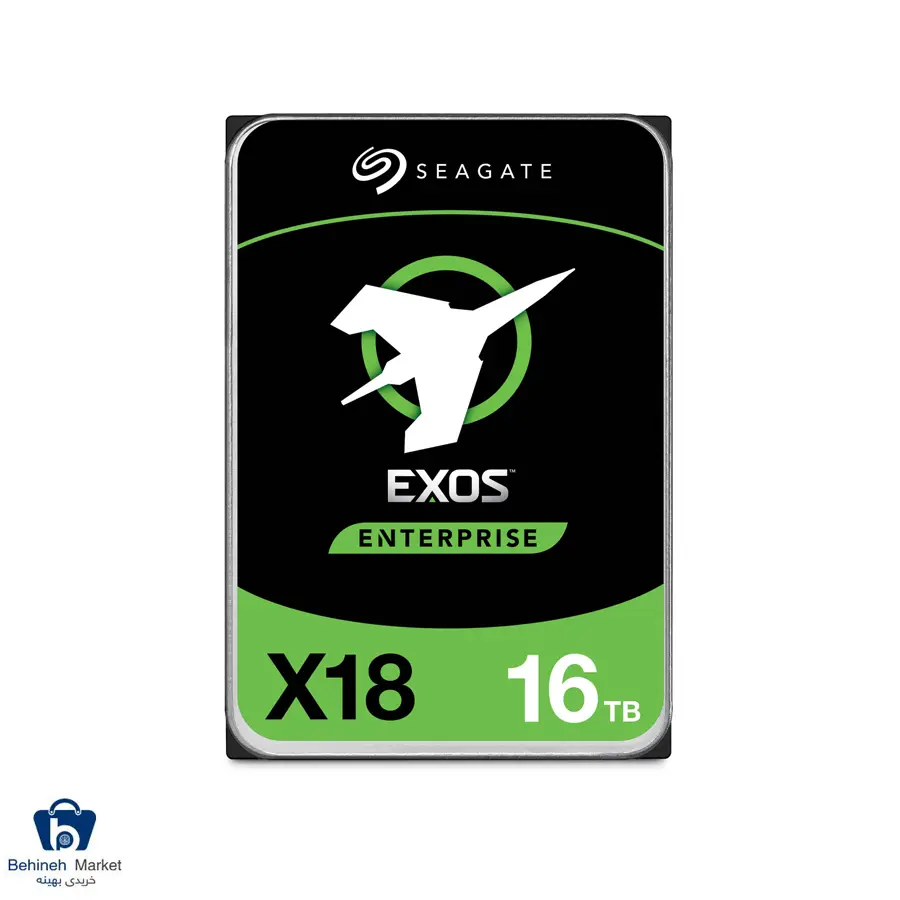 هارد اینترنال سیگیت مدل ST16000NM000J Exos X18 ظرفیت 16TB