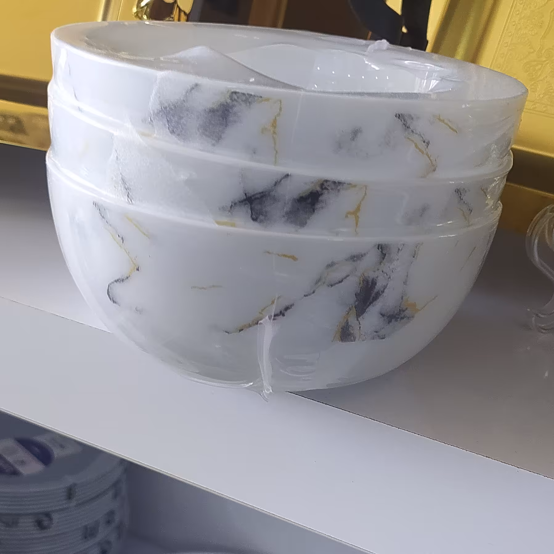 کاسه ابگوشت ماربل گلدن اوپال