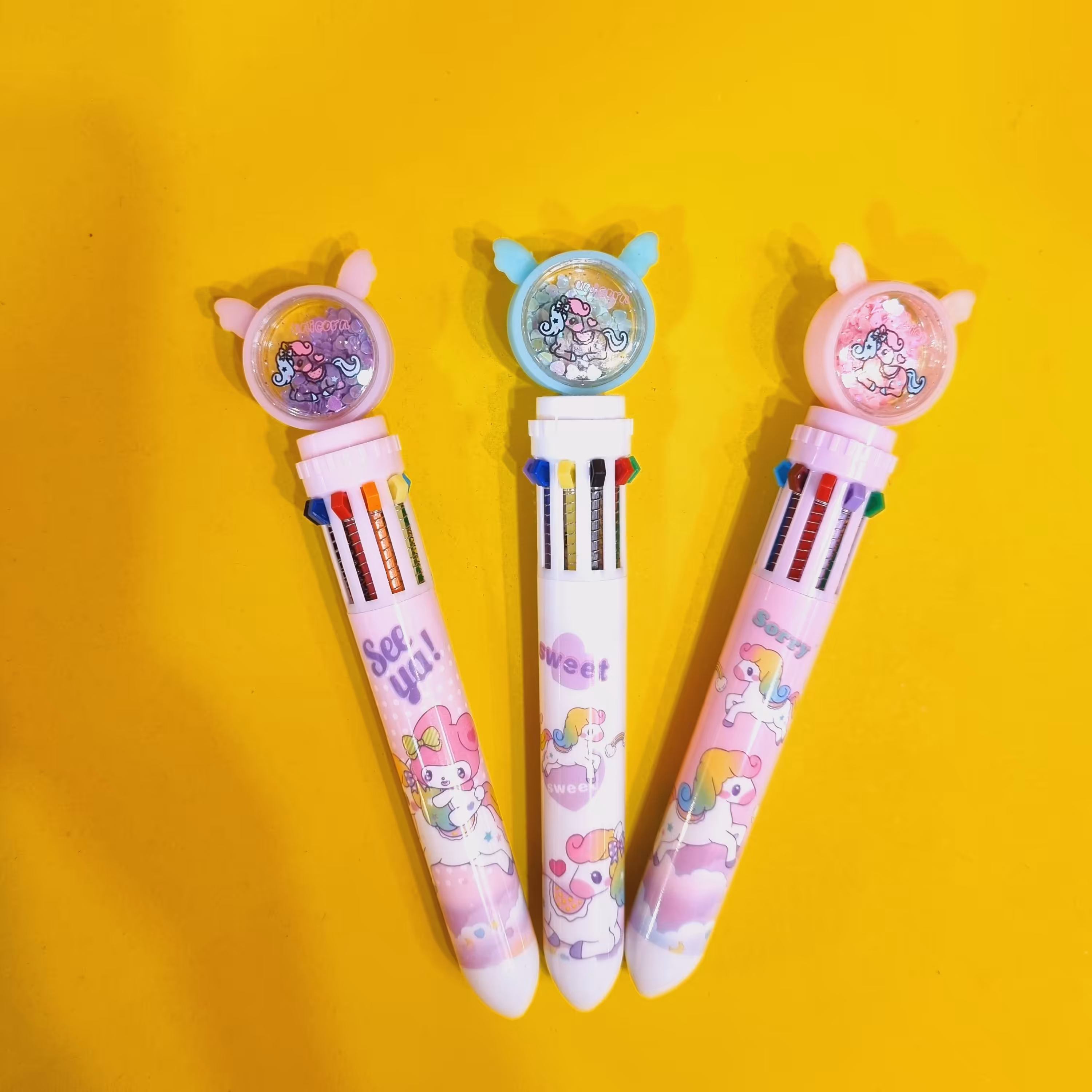 خودکار 10 رنگ یونیکورن