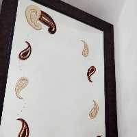 آینه ویترای طرح جقه این مدل  با قاب در ابعاد 50 در 90 قابل سفارش در اندازه و رنگ دلخواه