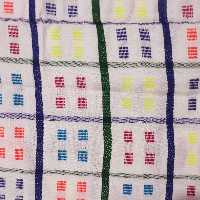 سفره کوچک دست بافت به رنگ سفید 