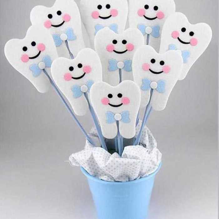 گیفت نمدی جشن دندانی پسرانه گالری عین ماه..