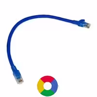 خرید پچ کورد بلدن CAT6 UTP نیم متری - بهترین قیمت   گارانتی 12 ماهه در آی تی شبکه
