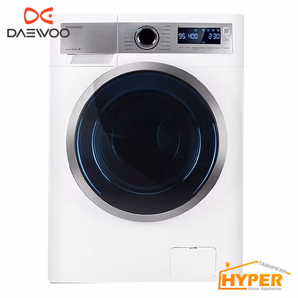 ماشین لباسشویی دوو DWK-LIFE 80 سفید 8 کیلویی