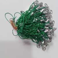 آویز موبایل سبز بسته 10 عددی 