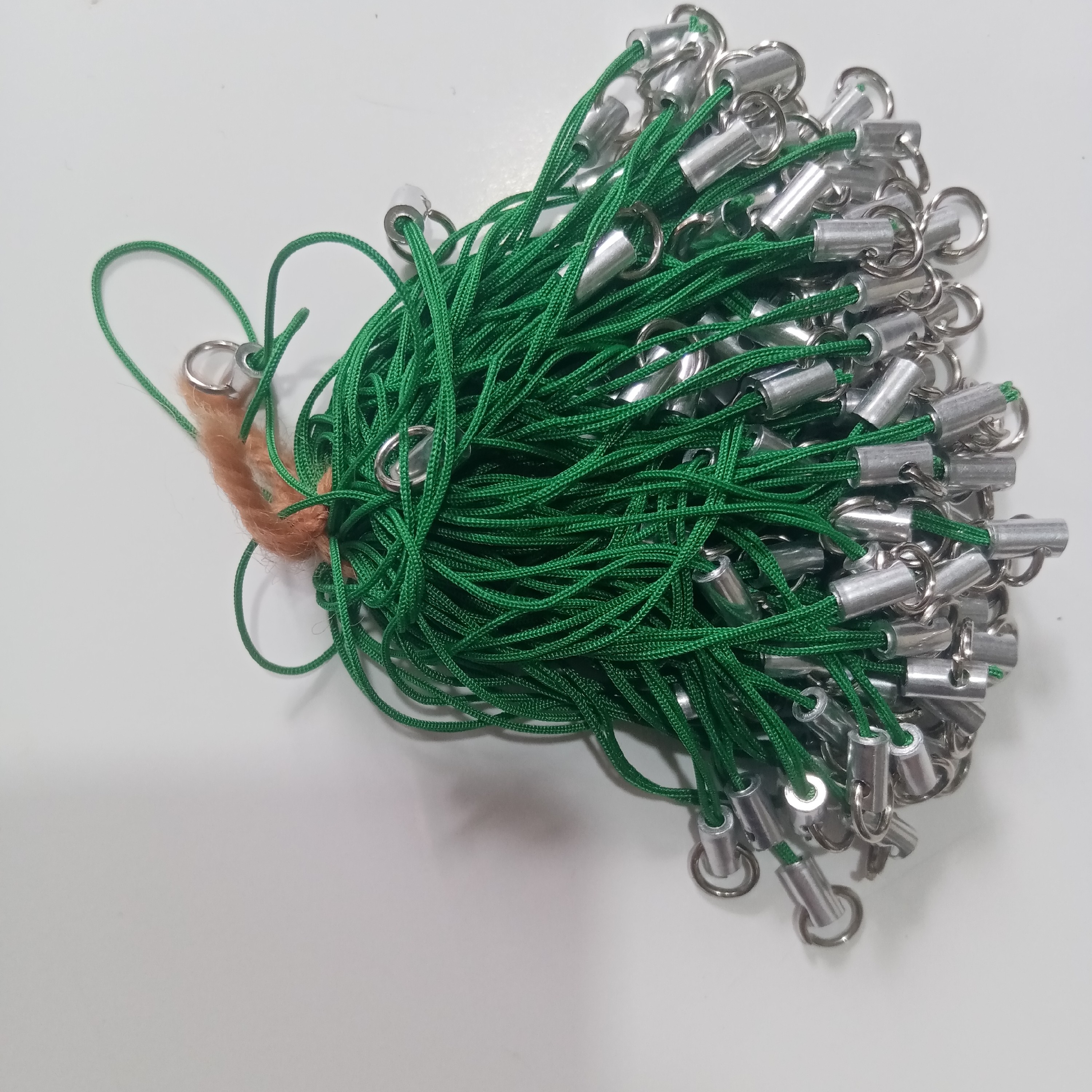 آویز موبایل سبز بسته 10 عددی 