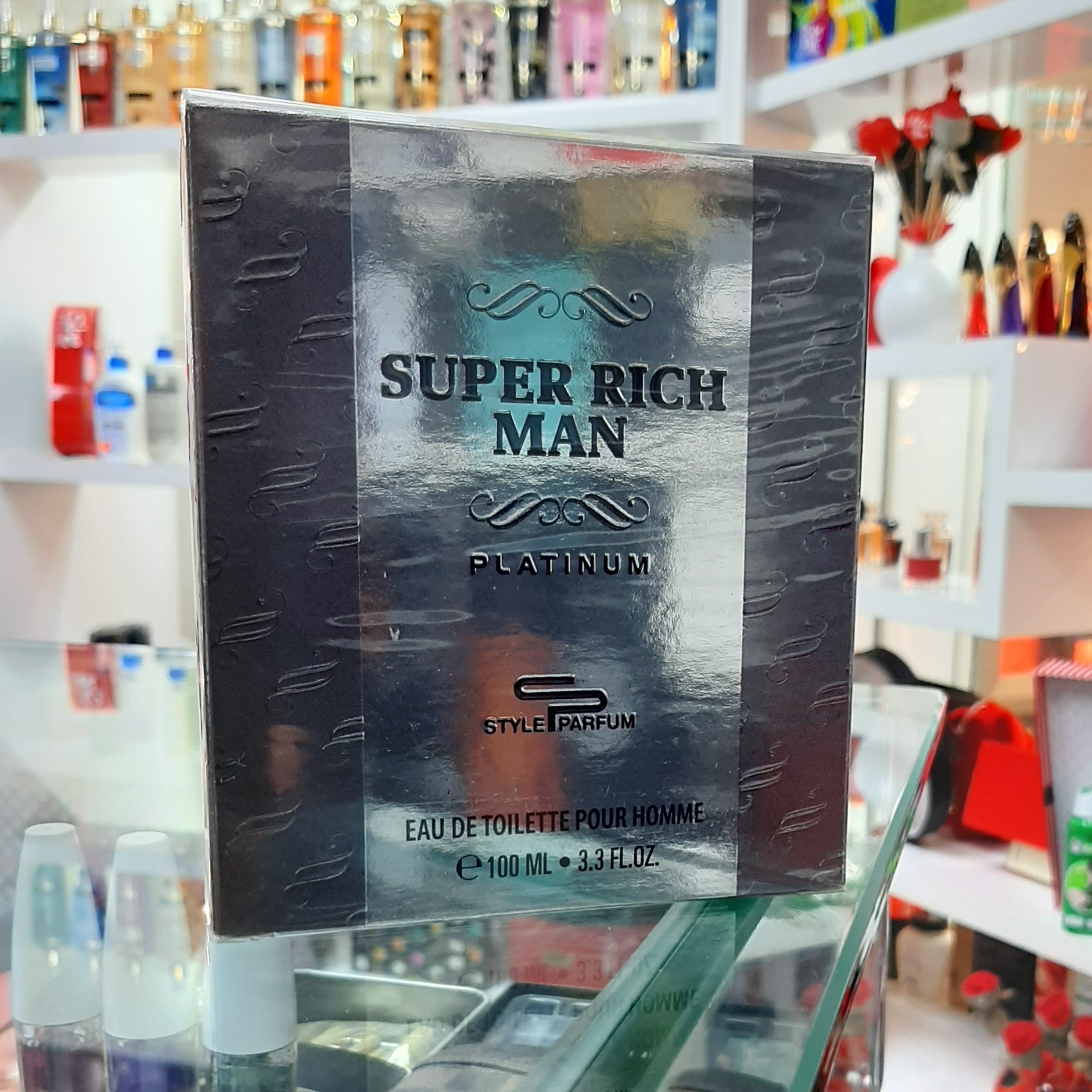 ادکلن مردانه SUPER RICH MAN PLATINUM