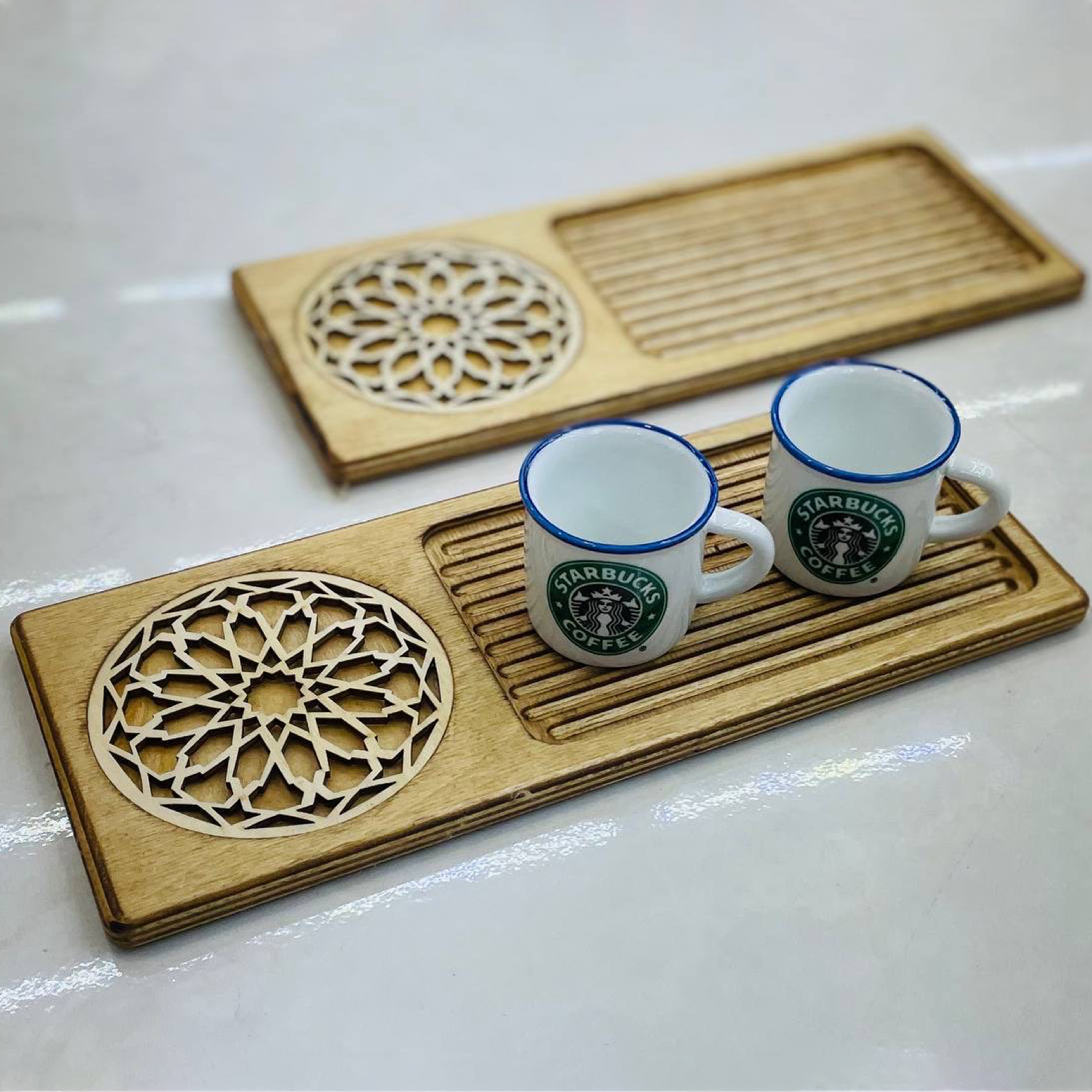 ظرف سرو چوبی کد TSW-06