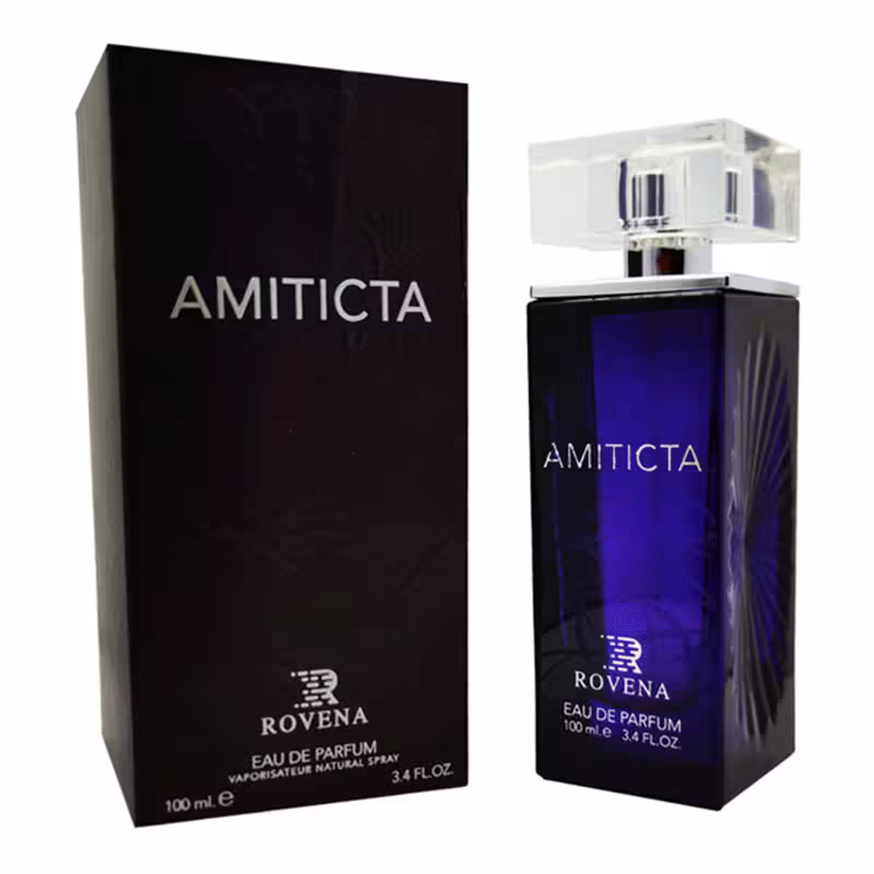 عطر ادکلن روونا روینا لالیک بنفش آمتیکتا Rovena Lalique AMITICTA