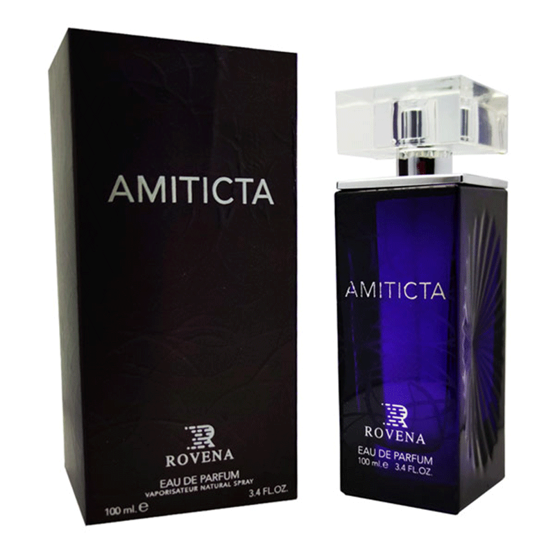 عطر ادکلن روونا روینا لالیک بنفش آمتیکتا Rovena Lalique AMITICTA