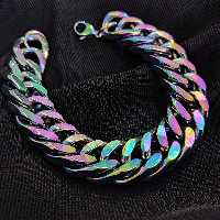 دستبند کارتیر هولوگرامی استیل 15