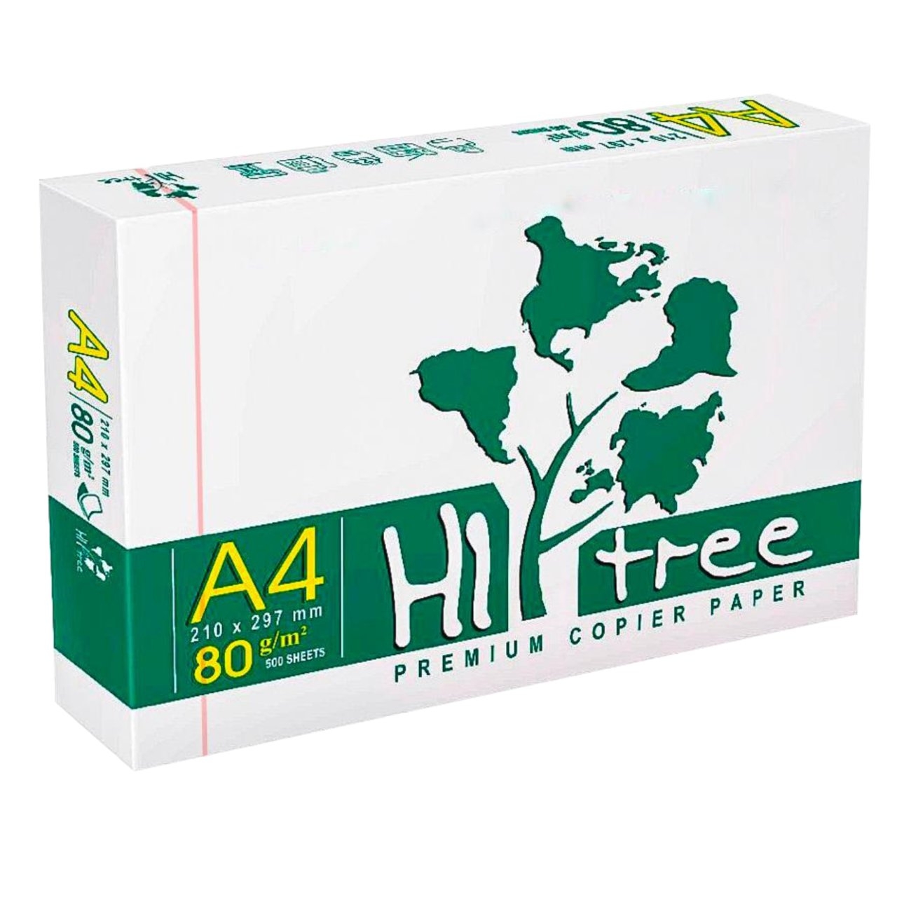 کاغذ A4 های تری کد 80 بسته 500 عددی