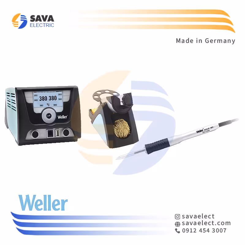 خرید هویه رومیزی ولر WELLER GERMANY WX 2012 ULTRA MS | ساوا الکتریک