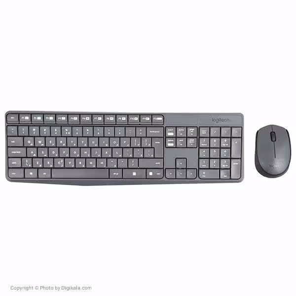 خرید کیبورد و ماوس بی سیم لاجیتک Keyboard Logitech MK235 با بهترین قیمت