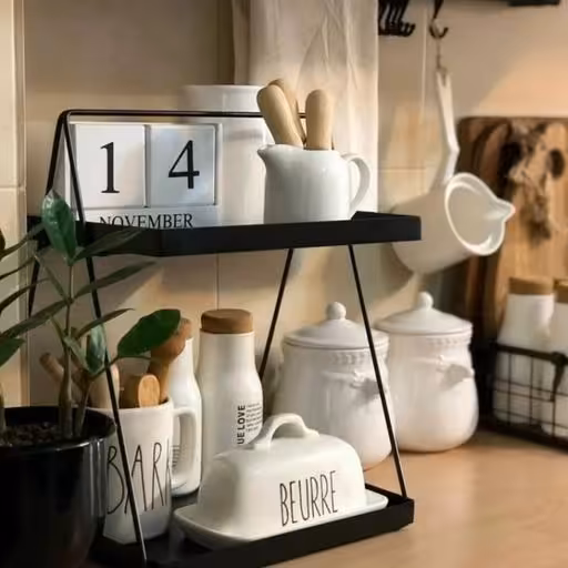 استند فلزی بزرگ دو طبقه لوکسینه