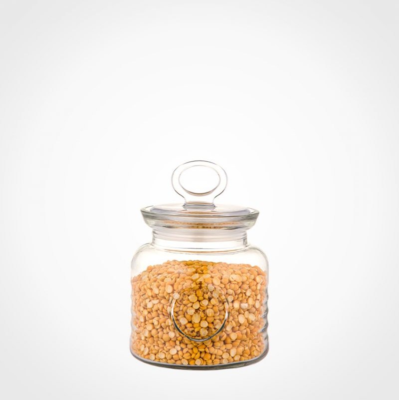 بانکه روستیک شیشه ای سایز 4 لیمون