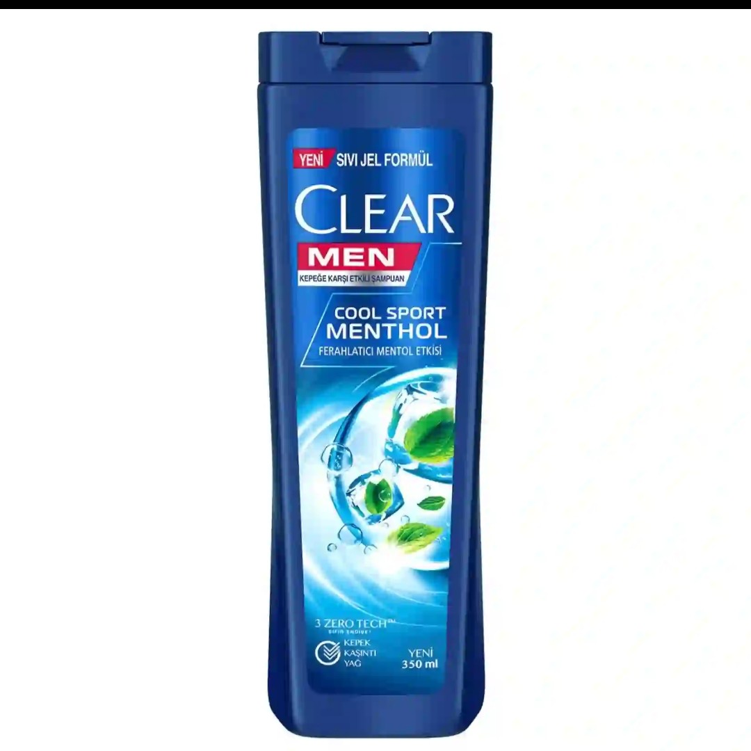 شامپو کلیر Clear مردانه مدل Cool Sport Menthol حجم 350 میل

