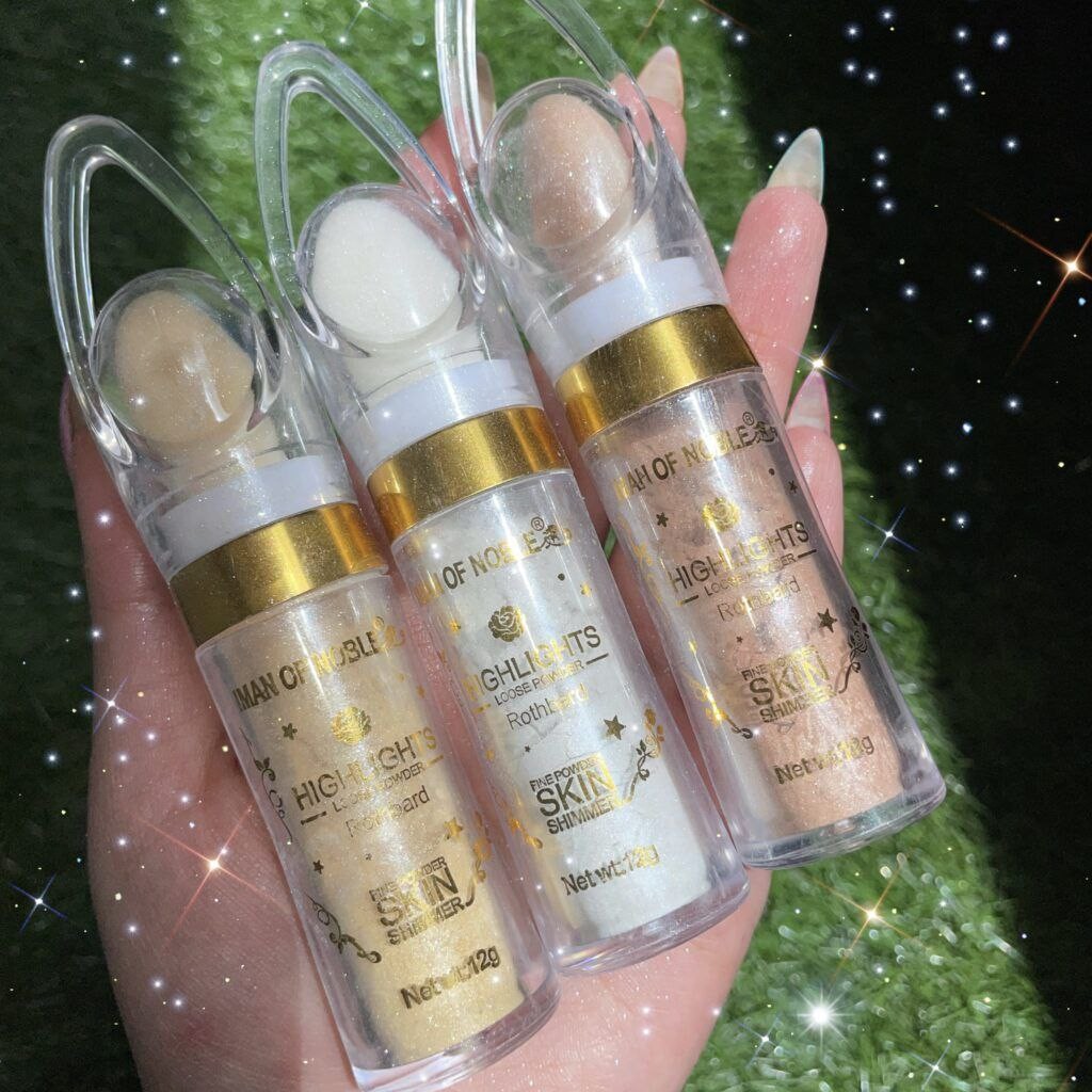 هایلایتر شاین پودری iman of nobel 	

