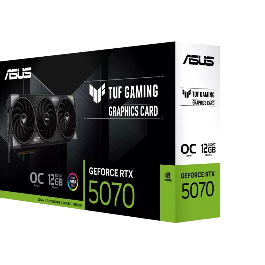 مشخصات، قیمت و خرید کارت گرافیک ایسوس مدل RTX 5070 TUF GAMING OC 12GB
