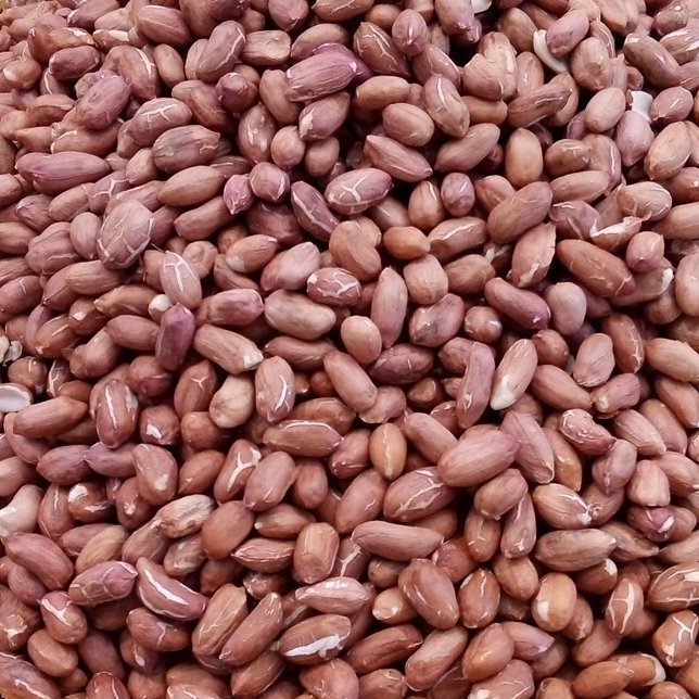 بادام زمینی خام خارجی بدون پوست(1کیلو گرمی)