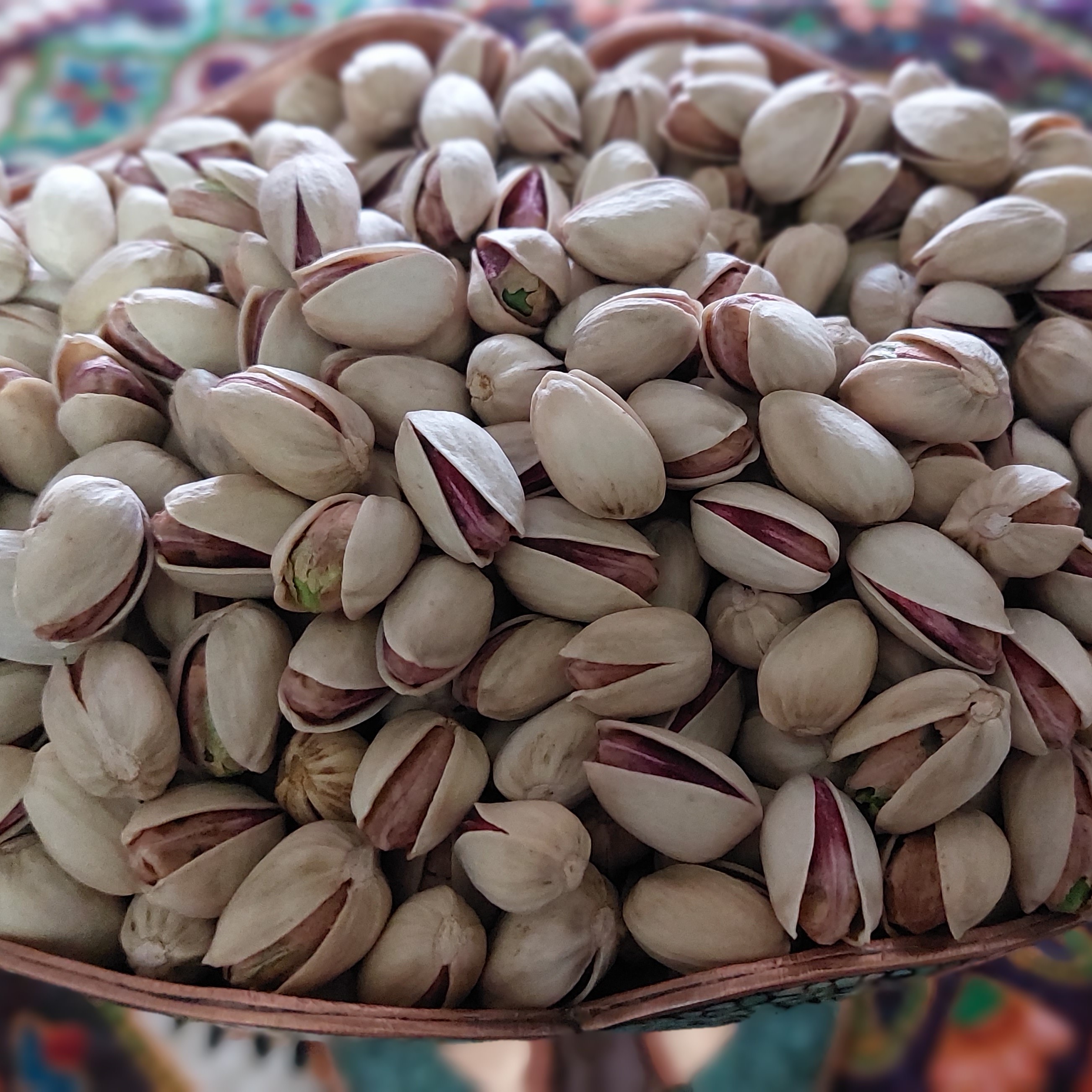 پسته ممتازانس27تمام خندان آجیلی وزن1کیلویی