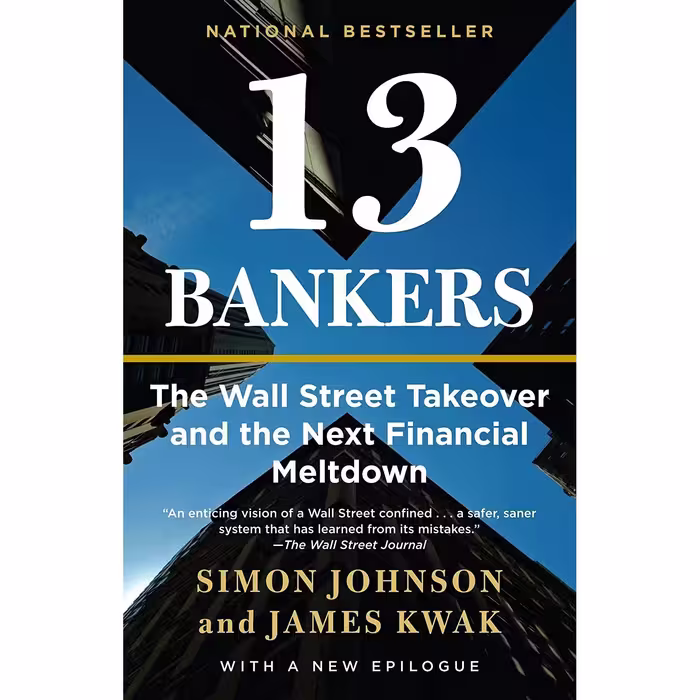 کتاب زبان اصلی  Bankers اثر Simon Johnson and James Kwak انتشارات Vintage