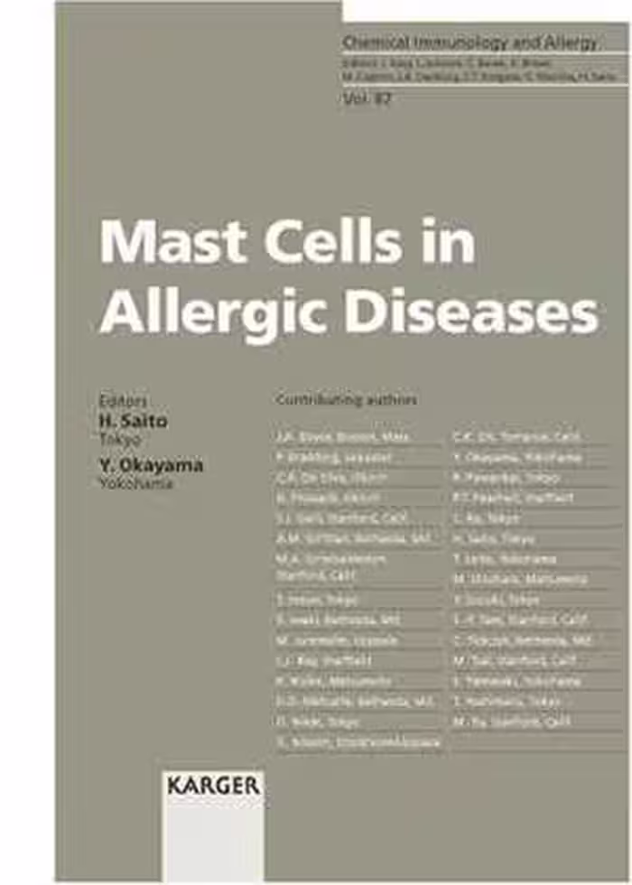 [PDF] دانلود کتاب Mast Cells In Allergic Diseases, 2005