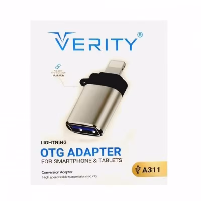 تبدیل OTG از USB3 به لایتنینگ وریتی 311