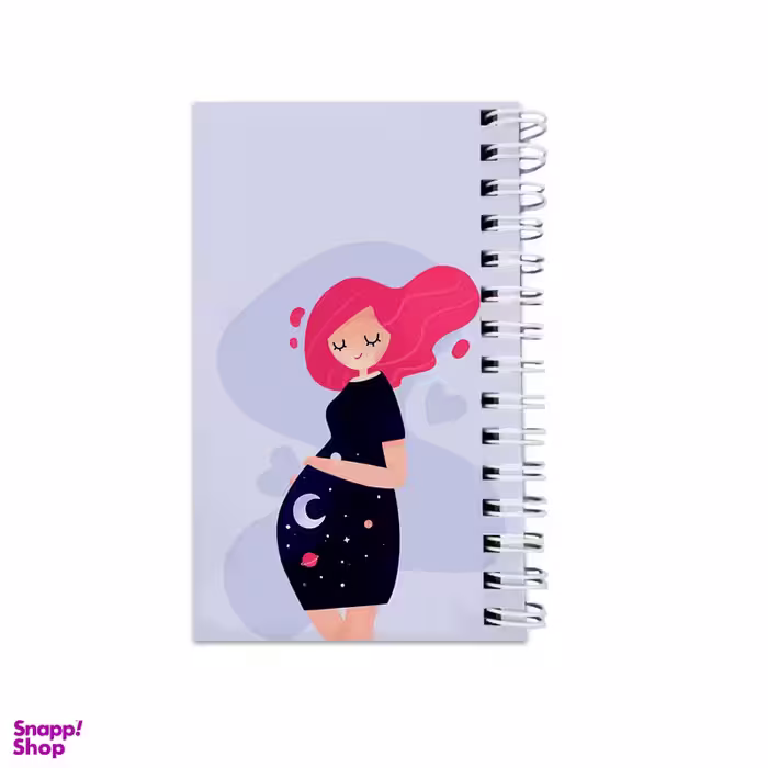 دفترچه یادداشت 64 برگ مدل  To Do List طرح مادر و کهکشان کد 82280