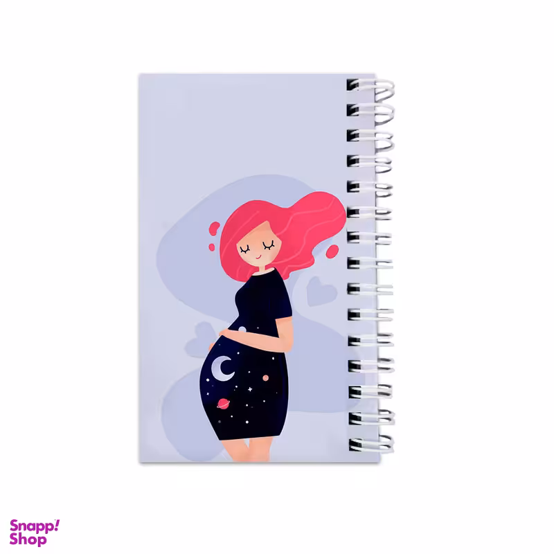 دفترچه یادداشت 64 برگ مدل  To Do List طرح مادر و کهکشان کد 82280