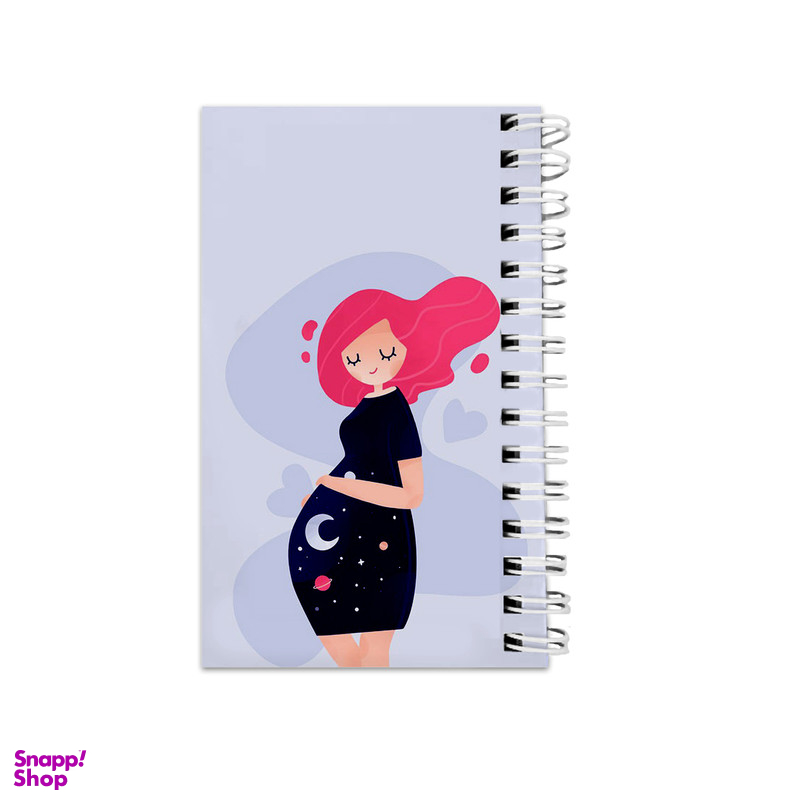 دفترچه یادداشت 64 برگ مدل To Do List طرح مادر و کهکشان کد 82280